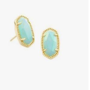 KENDRA SCOTT
Ellie 14K Goldplated Living Coral Resin Earrings